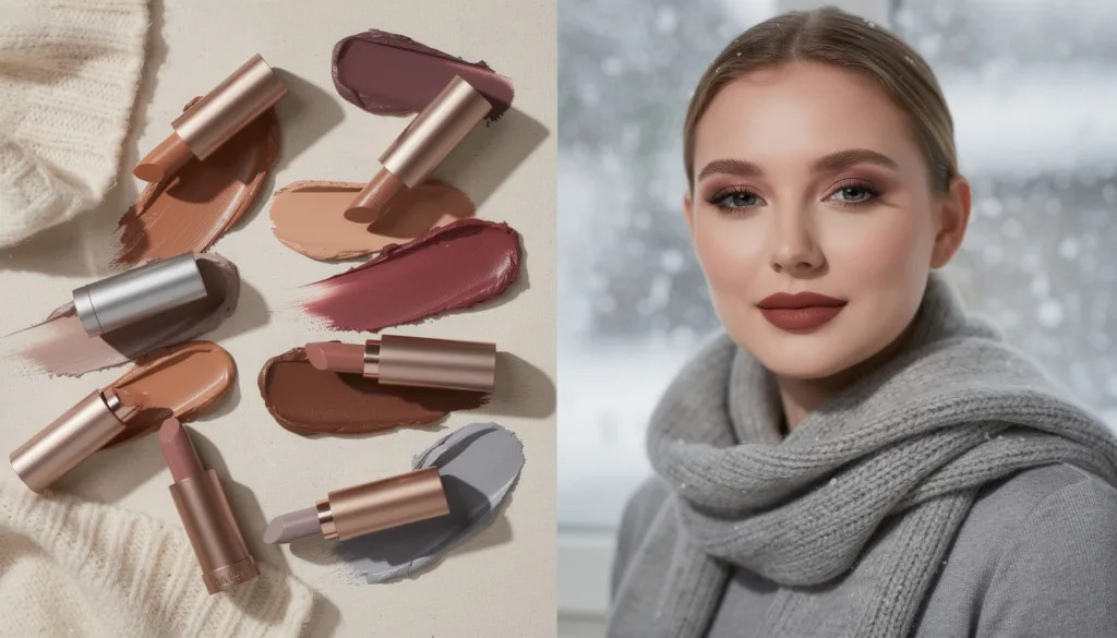 entdecken sie die lippenstift-farben, die sie diesen winter jünger aussehen lassen – ganz ohne rot oder rosa. finden sie jetzt ihren neuen favoriten für strahlende, jugendliche lippen!