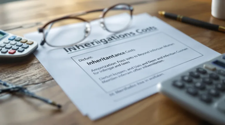 erfahren sie, welche tatsächlichen kosten bei einer erbschaft anfallen – nicht nur steuern, sondern auch weitere finanzielle verpflichtungen, die sie kennen sollten.