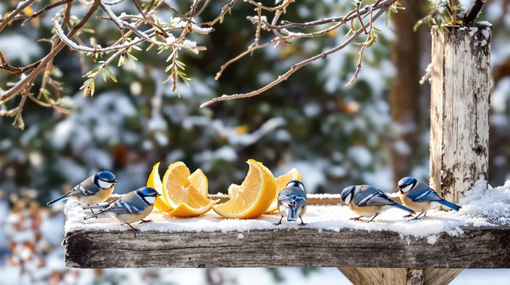 verwandeln sie ihre zitrusschalen in nahrhaftes winterfutter für gartenvögel – eine umweltfreundliche und einfache möglichkeit, vögel in der kalten jahreszeit zu unterstützen.