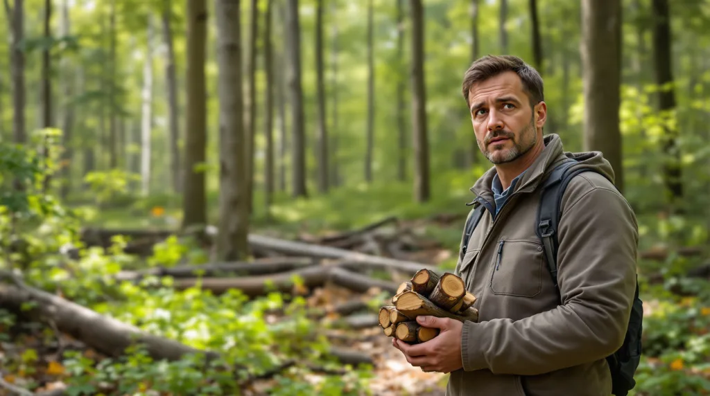 erfahren sie, warum das sammeln von holz im wald für den kamin illegal sein kann und welche gesetze und vorschriften dabei zu beachten sind.