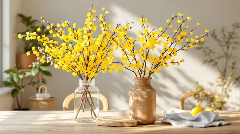 entdecken sie bezaubernde forsythien-deko, die jedes zuhause ohne teure vasen oder künstliche blumen verschönert.