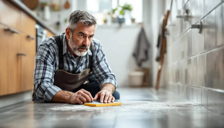 ein erfahrener fliesenleger erklärt, warum deine fugen trotz intensiven putzens immer grau bleiben und wie du sie effektiv sauber und strahlend bekommst.