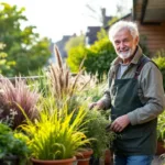 ein erfahrener gärtner zeigt dir die besten ziergräser, die deinen balkon das ganze jahr über attraktiv und lebendig gestalten.