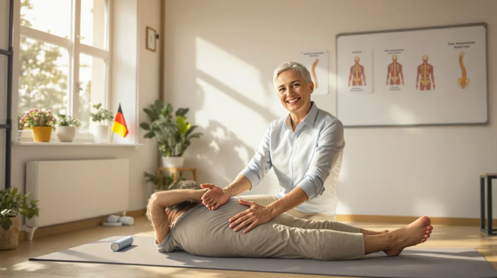 ein erfahrener physiotherapeut stellt fünf sanfte übungen vor, die rückenschmerzen effektiv lindern können – täglich nur wenige minuten für mehr wohlbefinden.