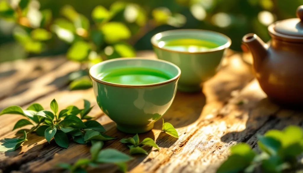 entdecken sie, wie zwei tassen grüntee täglich den stoffwechsel effektiv anregen können – eine gesunde alternative zu kaffee und energy-drinks.