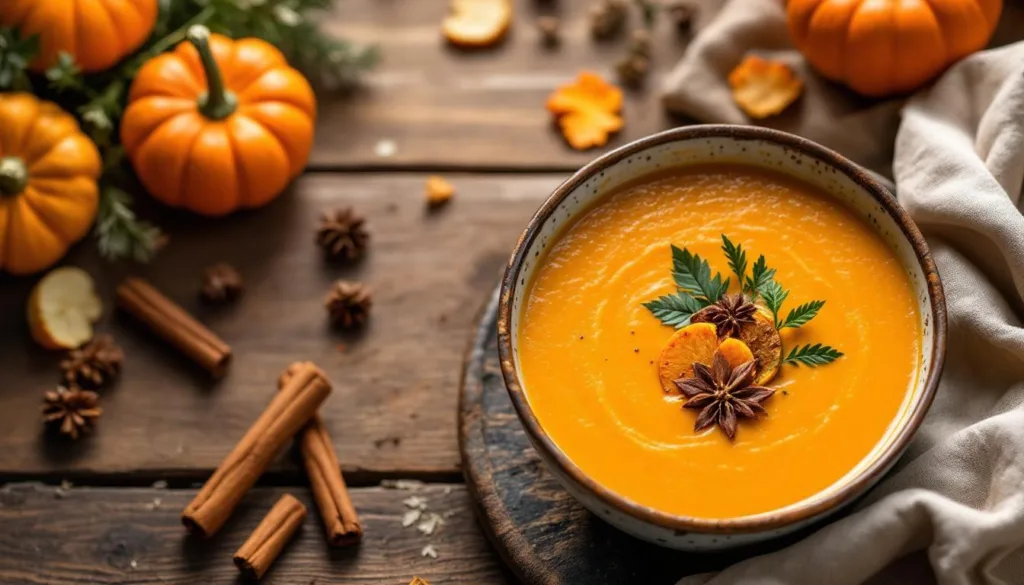 entdecke, warum kürbissuppe nach dem festessen besonders gut für deinen körper ist – leicht, nährstoffreich und wohltuend für die verdauung.